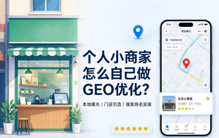 GEO优化：个人小商家怎么自己做GEO优化